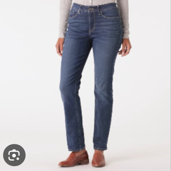 Signature Levi Strauss Mid-Rise Straight Jean Medium Wash 36x30 22S - Picture 1 of 13